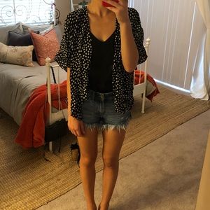 Brandy Melville daisy kimono